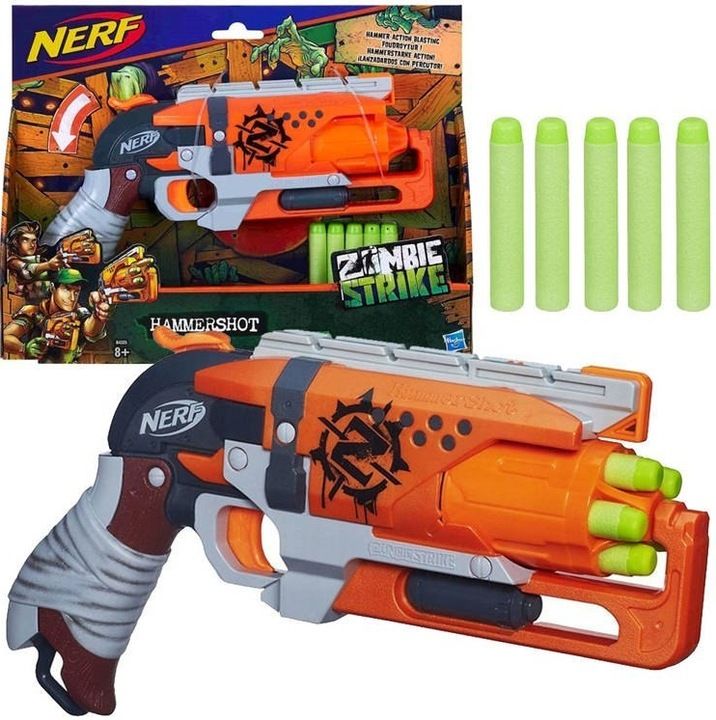 Nerf Zombie Strike Hammershot — фото 1
