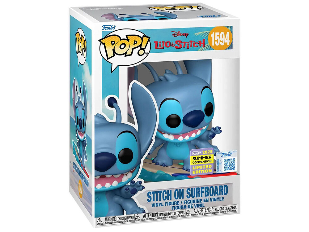 Funko POP! Stitch on Surfboard Limited 1594 — купить в Баку